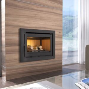 FM Insert de cheminée I-180 13,5kW avec porte en fonte