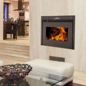 Insert à granules benito 10kw – noir + wifi