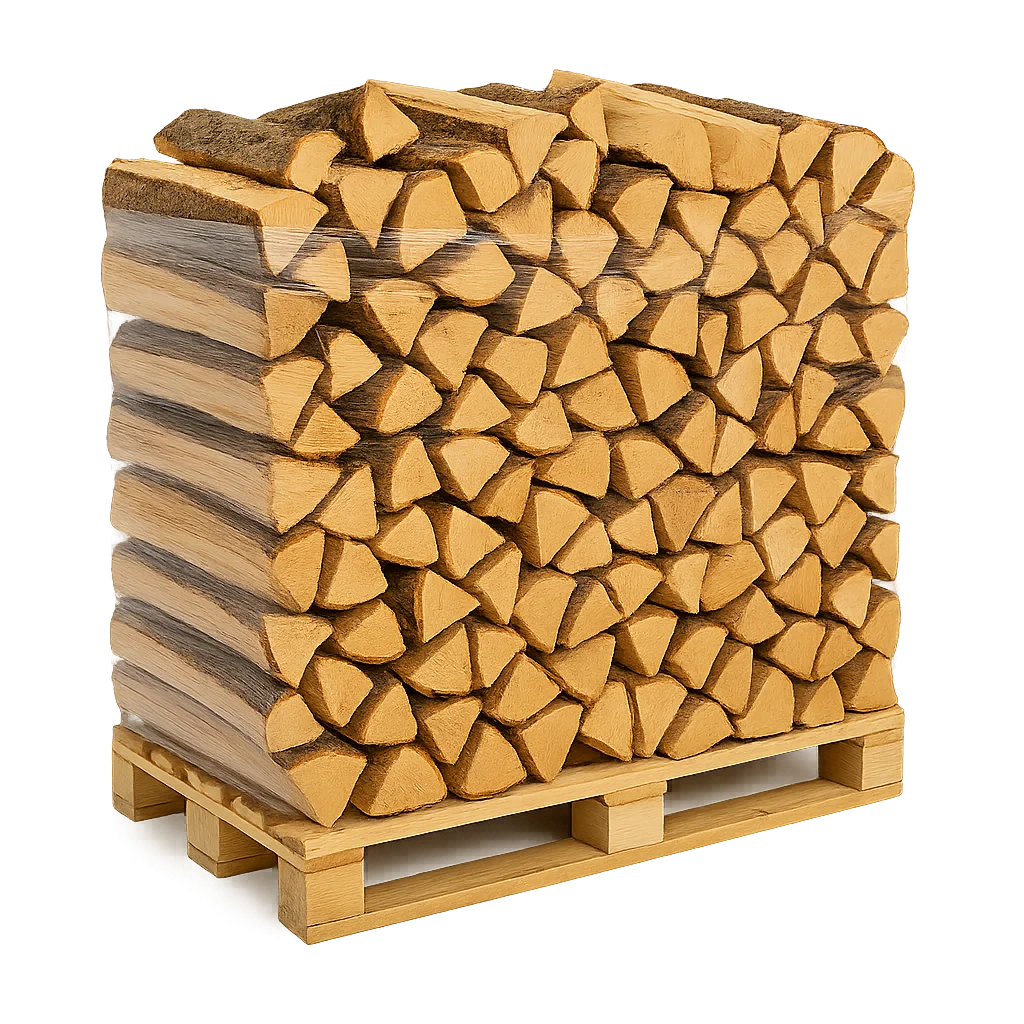 Palette de Bois de Chauffage 3 Stères – Bûches 25 à 50 cm